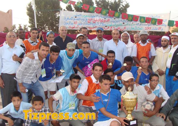 الحسنية يتوج بلقب دوري تمدغوست الرمضاني للكرة المصغرة الحسنية يتوج بلقب دوري تمدغوست الرمضاني للكرة المصغرة