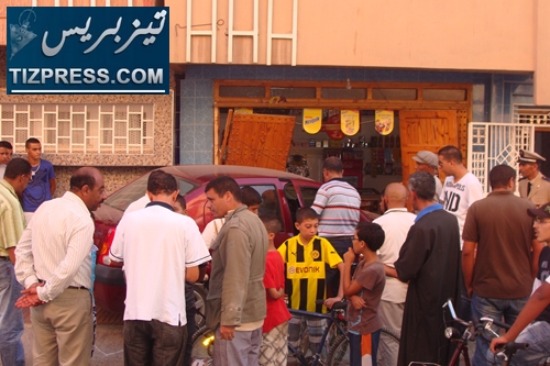 حادثة سير بزنقة إليغ بحي الوداديات بتيزنيت حادثة سير بزنقة إليغ بحي الوداديات بتيزنيت