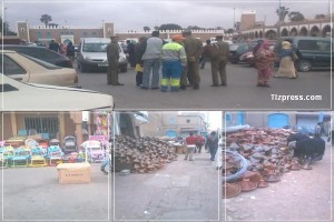 إحتلال الملك العام بتيزنيت