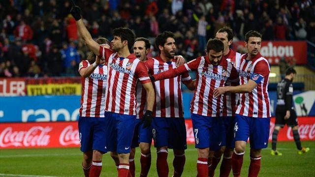 أتليتيكو مدريد بطلا للدوري الإسباني بعد 18 سنة أتليتيكو مدريد بطلا للدوري الإسباني بعد 18 سنة