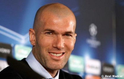 زيدان مدربا لريال مدريد زيدان مدربا لريال مدريد