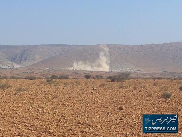 أولاد جرار : تفجير قوي جديد بفم تيرت