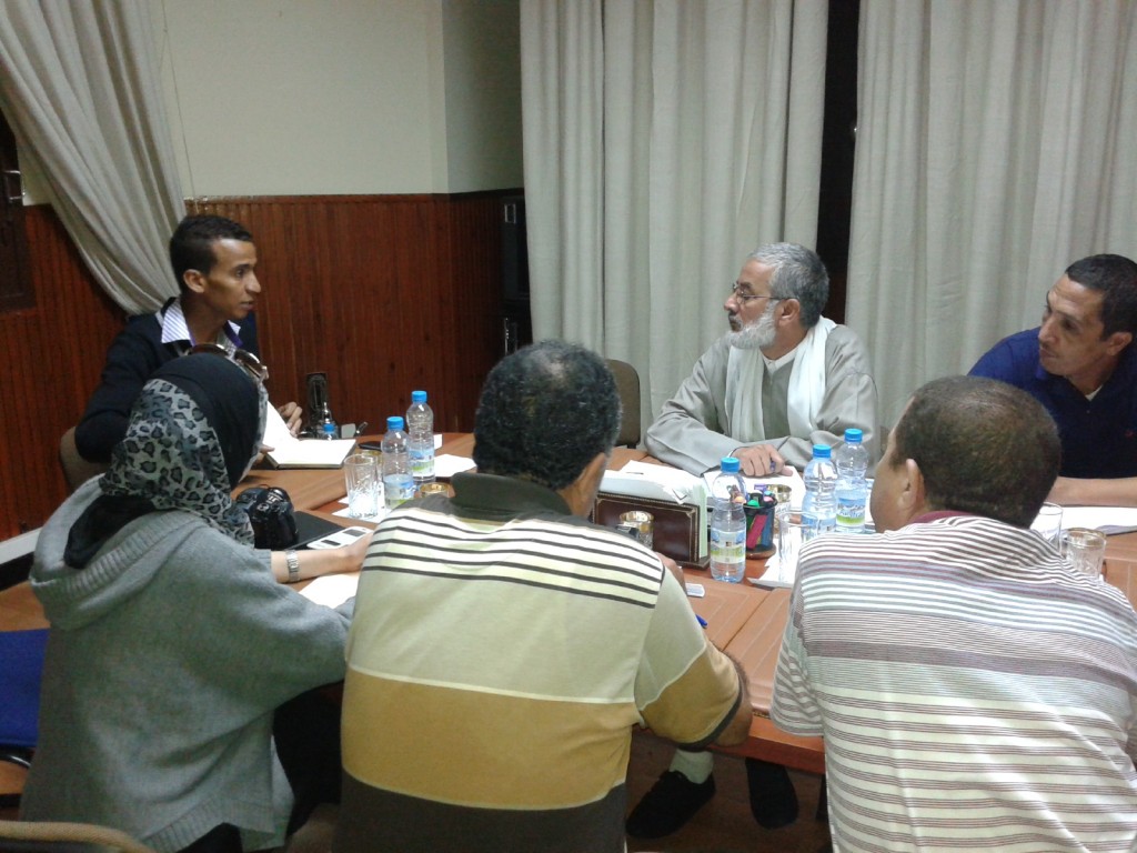 تارودانت :رئيس الجماعة الحضرية لتارودانت  يعقد ندوة صحفية على ضوء تقرير المجلس الأعلى للحسابات