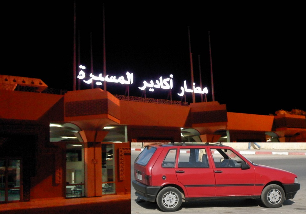 أكادير : الوزير الوردي يستقل سيارة الاجرة من مطار اكادير أكادير : الوزير الوردي يستقل سيارة الاجرة من مطار اكادير