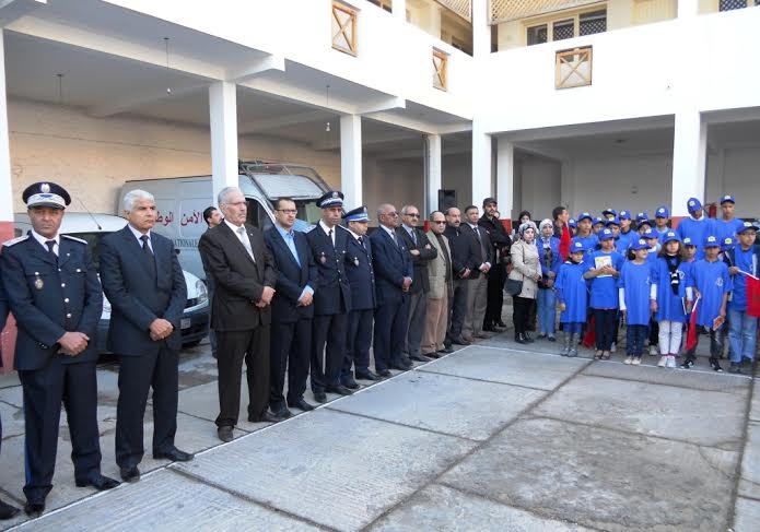 إنزكان : الإدارة الإقليمية للمنطقة الأمنية بانزكان تستقبل تلاميذ وتلميذات مؤسسة الراسخ التعليمية