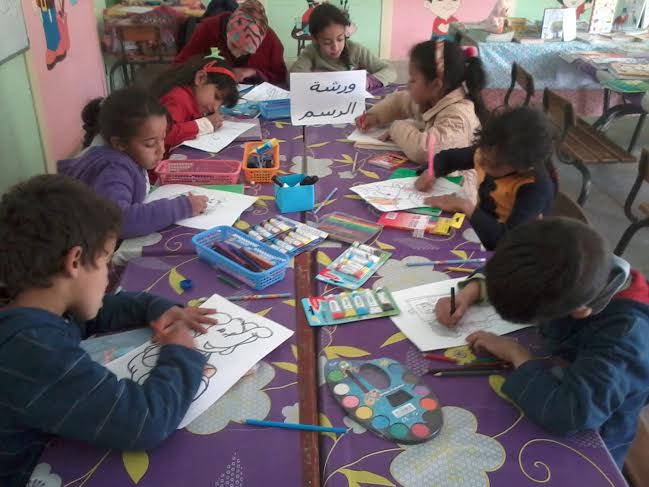 تافروات : م,م السعديين تنظم أسبوع المكتبة المدرسية تافروات : م,م السعديين تنظم أسبوع المكتبة المدرسية