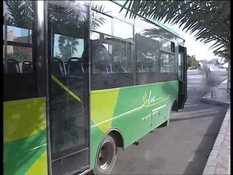 تيغمي : جرار يصطدم بحافلة للنقل الحضري تيغمي : جرار يصطدم بحافلة للنقل الحضري