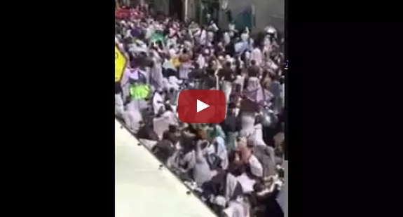 بالفيديو: لقطات جديدة لأسباب الازدحام بمنى