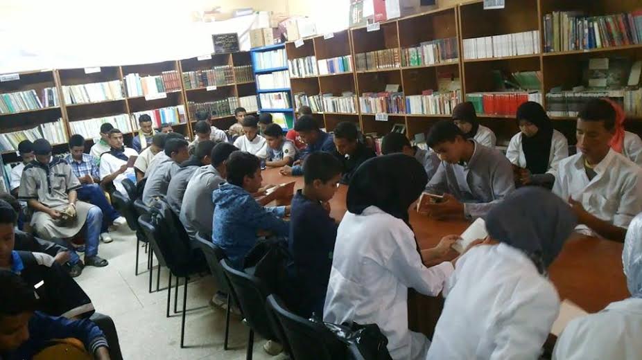 أنزي : اسبوع المكتبة المدرسية بثانوية محمد الجزولي التأهيلية أنزي : اسبوع المكتبة المدرسية بثانوية محمد الجزولي التأهيلية