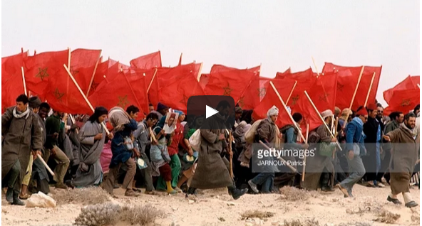 بالفيديو : شريط نادر يوثق المسيرة الخضراء بالفيديو : شريط نادر يوثق المسيرة الخضراء