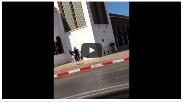 بالفيديو : عملية سرقة في واضحة النهار بالرباط بالفيديو : عملية سرقة في واضحة النهار بالرباط