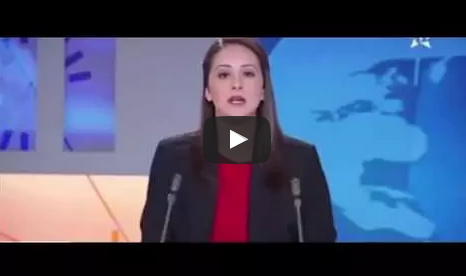 شجار مباشر في بلاطو أخبار القناة الأولى