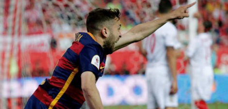 برشلونة يفسد احتفالات إشبيلية الأوروبية ويتوج بلقب كأس ملك أسبانيا برشلونة يفسد احتفالات إشبيلية الأوروبية ويتوج بلقب كأس ملك أسبانيا