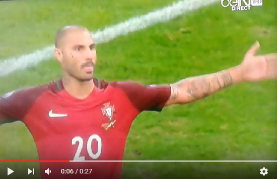 هدف تأهل البرتغال لنصف نهائي يورو 2016