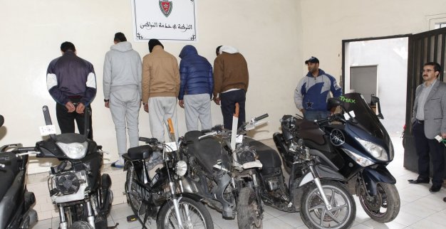 أكادير :تفكيك عصابة متخصصة في سرقة الدراجات النارية أكادير :تفكيك عصابة متخصصة في سرقة الدراجات النارية