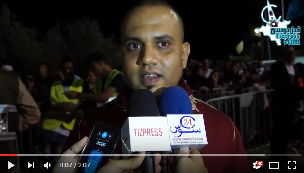 بالفيديو : لقاء مع الفنان “كريم لجواد” في إطار مشاركته ضمن مهرجان تيفاوين