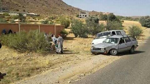 تافراوت : قتيل في اصطدام سيارتين على المستوى الطريق الرابطة بين أمانوز  وتافراوت