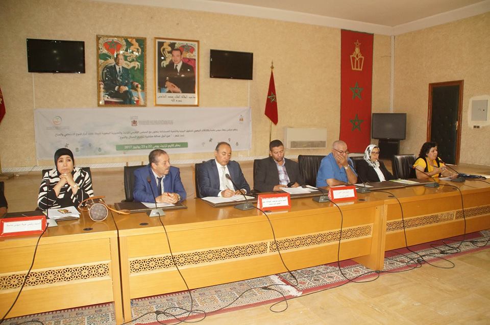 تيزنيت : جمعية حماية البيئة تشارك في قافلة ادرار للنوع الإجتماعي والتغيرات المناخية