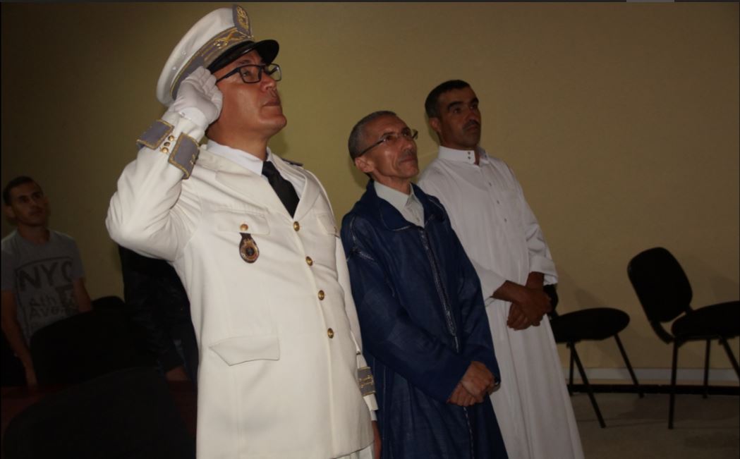 بالصور : قائد رسموكة يترأس مراسيم حفل الإنصات للخطاب الملكي السامي بمناسبة عيد العرش بالصور : قائد رسموكة يترأس مراسيم حفل الإنصات للخطاب الملكي السامي بمناسبة عيد العرش