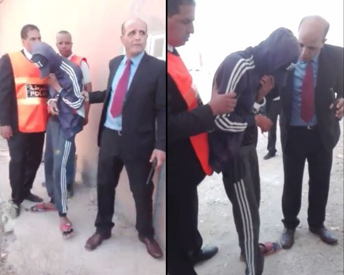 تيزنيت : إعادة تمثيل جريمة سطو ” النينجا ” على عشرات المنازل بتيزنيت