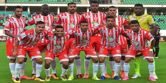 حسنية أكادير يدك شباك الراسينغ البيضاوي بثلاثية نظيفة