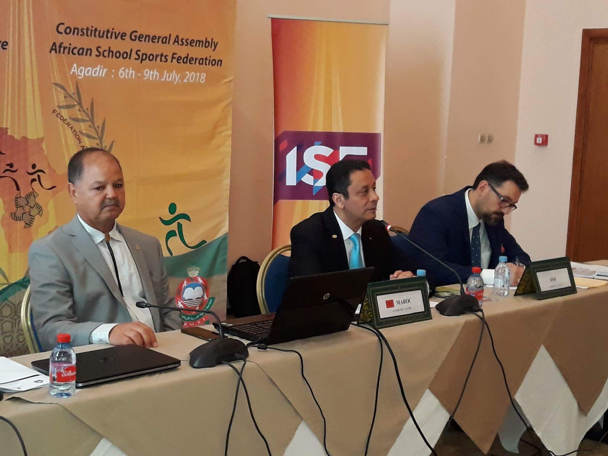 أكادير : يوسف بلقاسمي يترأس الجمع العام للجامعة الدولية للرياضة المدرسية بإفريقيا أكادير : يوسف بلقاسمي يترأس الجمع العام للجامعة الدولية للرياضة المدرسية بإفريقيا