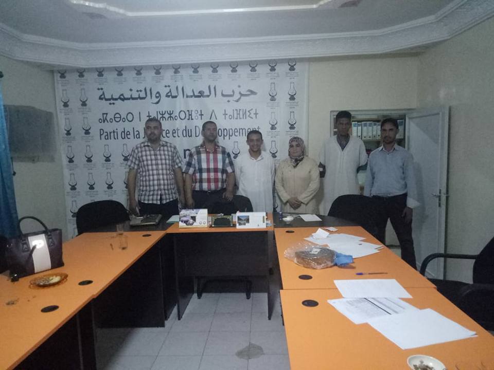انتخاب “البشير أكونين” كاتبا محليا لحزب العدالة والتنمية بوجان