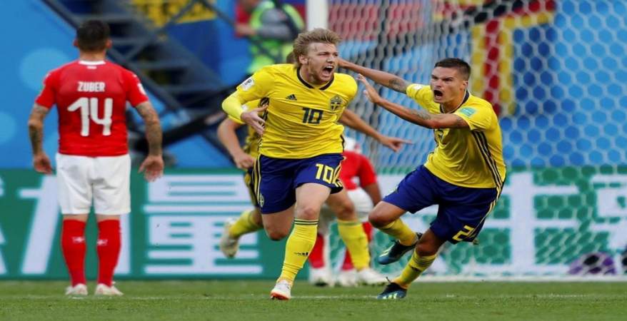 مونديال روسيا 2018: السويد تطيح بسويسرا وتبلغ دور ربع النهائي مونديال روسيا 2018: السويد تطيح بسويسرا وتبلغ دور ربع النهائي