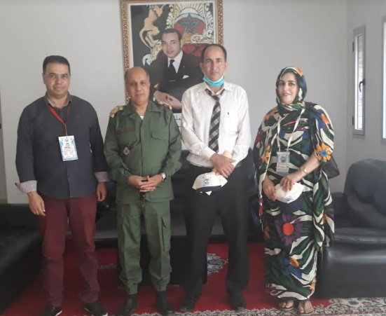 عامل اقليم السمارة يستقبل بعثة من فريق السلام الدولي التطوعي الثالث عامل اقليم السمارة يستقبل بعثة من فريق السلام الدولي التطوعي الثالث