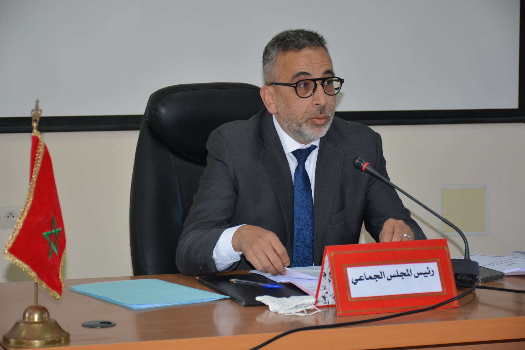 تيزنيت : وعكة صحية تُغيّب رئيس الجماعة يوم غد عن رئاسة أشغال دورة ماي
