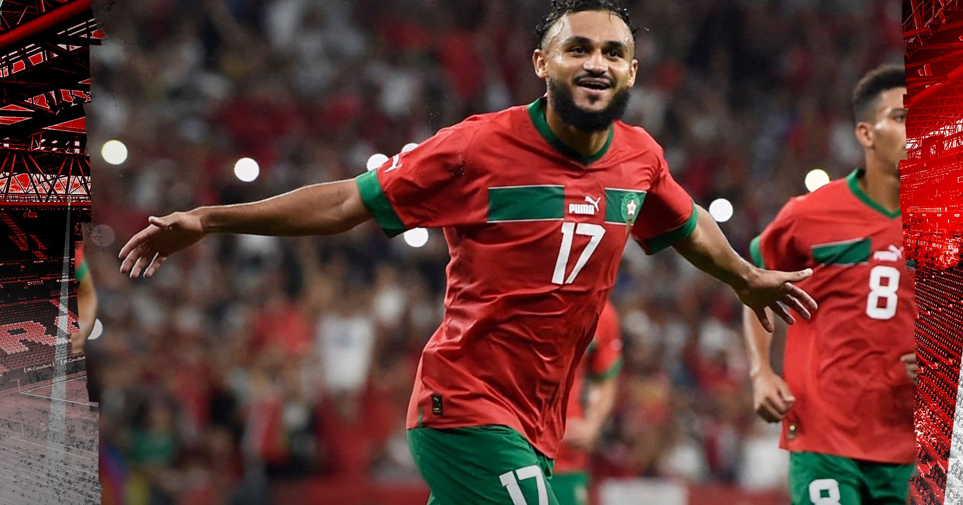 المنتخب المغربي يَتغلب على منتخب الشيلي بثنائية المنتخب المغربي يَتغلب على منتخب الشيلي بثنائية