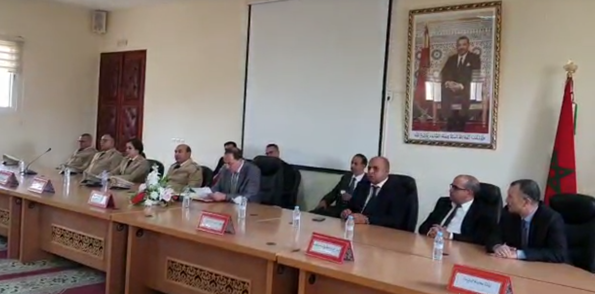 تيزنيت: العامل ينصب رجال السلطة الجدد بالنفود الترابي لباشوية تيزنيت