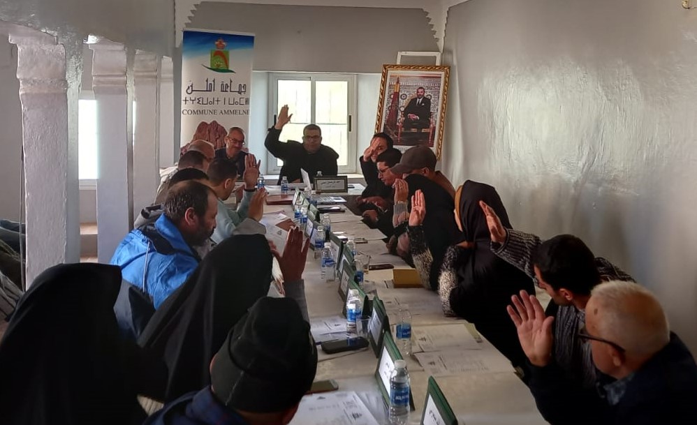 أملن :الجماعة الترابية تعقد دورة فبراير مع المصادقة بالإجماع على كل نقط جدول الأعمال. أملن :الجماعة الترابية تعقد دورة فبراير مع المصادقة بالإجماع على كل نقط جدول الأعمال.