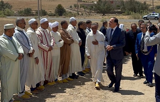 تدشين مشاريع تنموية بالجماعة الترابية لإداڭوڭمار تدشين مشاريع تنموية بالجماعة الترابية لإداڭوڭمار