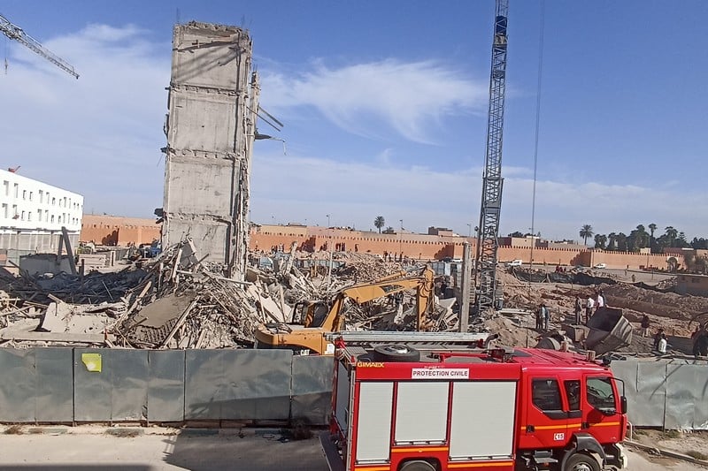 تيزنيت: انهيار عمارة في طور البناء يفضح فساد التعمير بالمدينة السلطانية تيزنيت: انهيار عمارة في طور البناء يفضح فساد التعمير بالمدينة السلطانية