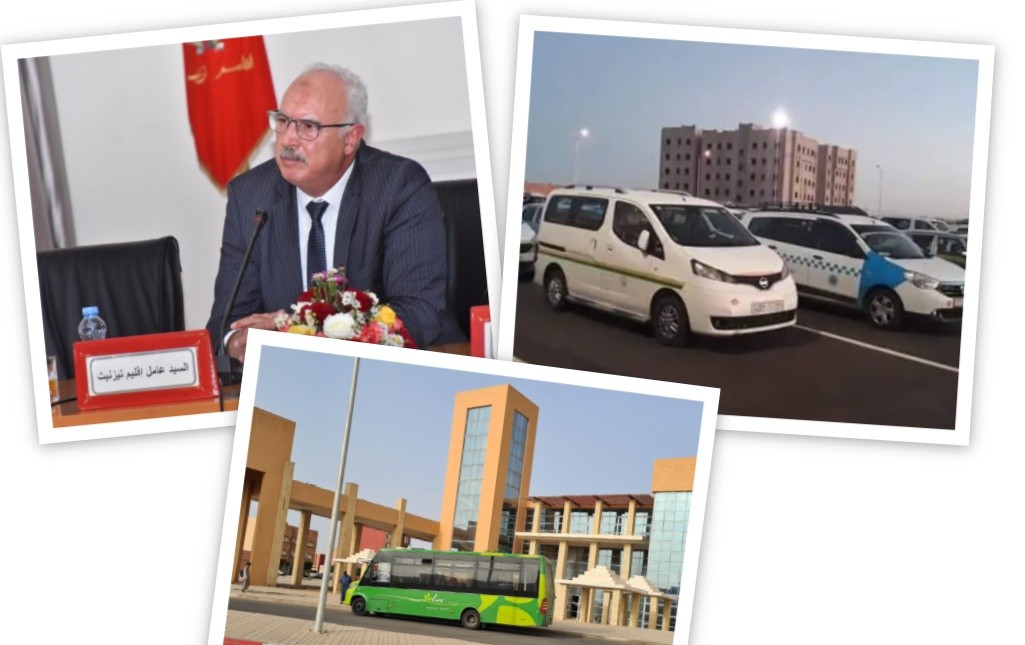 تيزنيت:القرارات التمييزية للسلطات تُغضب الهيئات النقابية الممثلة “للطاكسيات” و “النقل المزدوج”.. راسلت العامل و تُهدد بالتصعيد تيزنيت:القرارات التمييزية للسلطات تُغضب الهيئات النقابية الممثلة “للطاكسيات” و “النقل المزدوج”.. راسلت العامل و تُهدد بالتصعيد