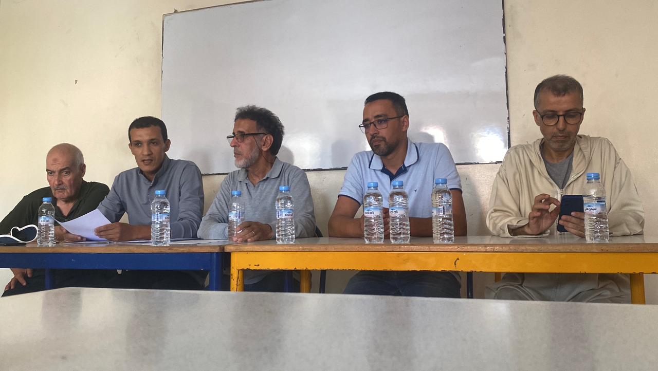 تيزنيت:انتخاب الأستاذ محمد أمارير رئيس لجمعية أقسام شهادة التقني العالي