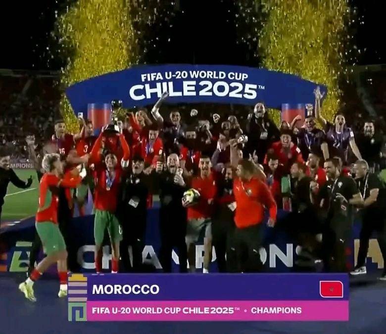 منتخب أقل من 20 سنة يتوج بالمونديال ويهدي كرة القدم المغربية أول لقب عالمي