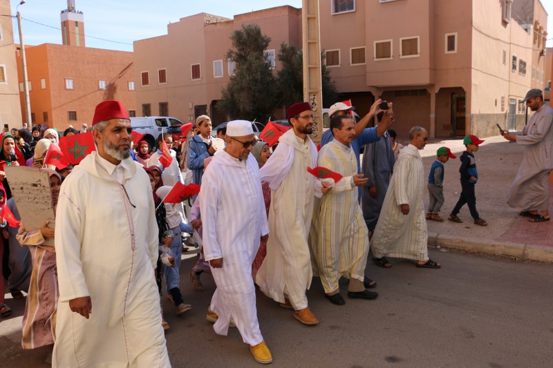 تيزنيت: المجلس العلمي المحلي يحيي احتفالا بمناسبة ذكرى المسيرة الخضراء المظفرة برحاب مسجد عمر بن الخطاب ( صور +فيديو )