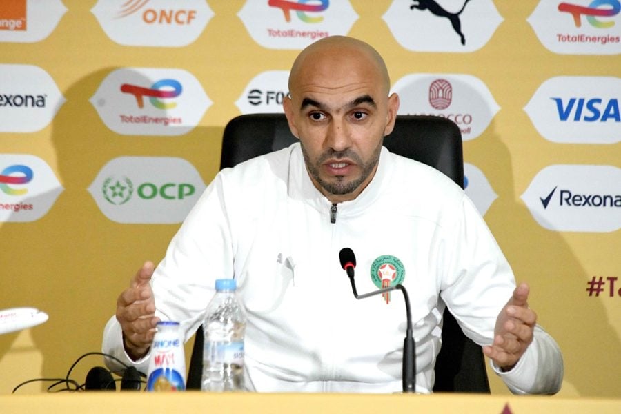 الركراكي قبل النهائي: الحظوظ متساوية أمام السنغال وهدفنا إسعاد الجماهير
