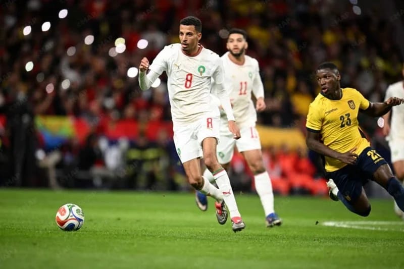 المنتخب المغربي يتعادل مع الإكوادور في أول مباراة تحت قيادة محمد وهبي