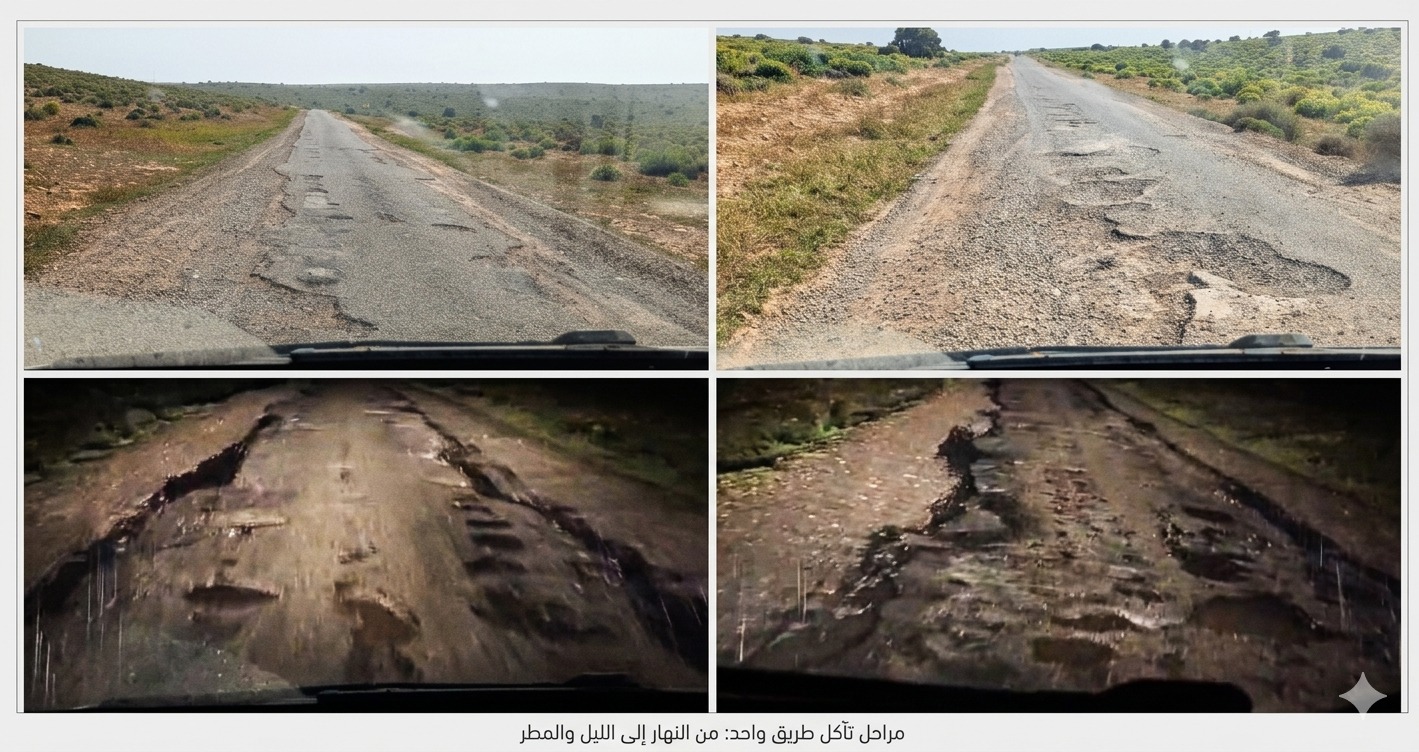 تيزنيت: طريق ساحلية تستقبل السياح في وضع كارثي يهدد الأرواح و مطالب بالإصلاح أو الإغلاق تفادياً للفواجع والفضيحة ( فيديو )