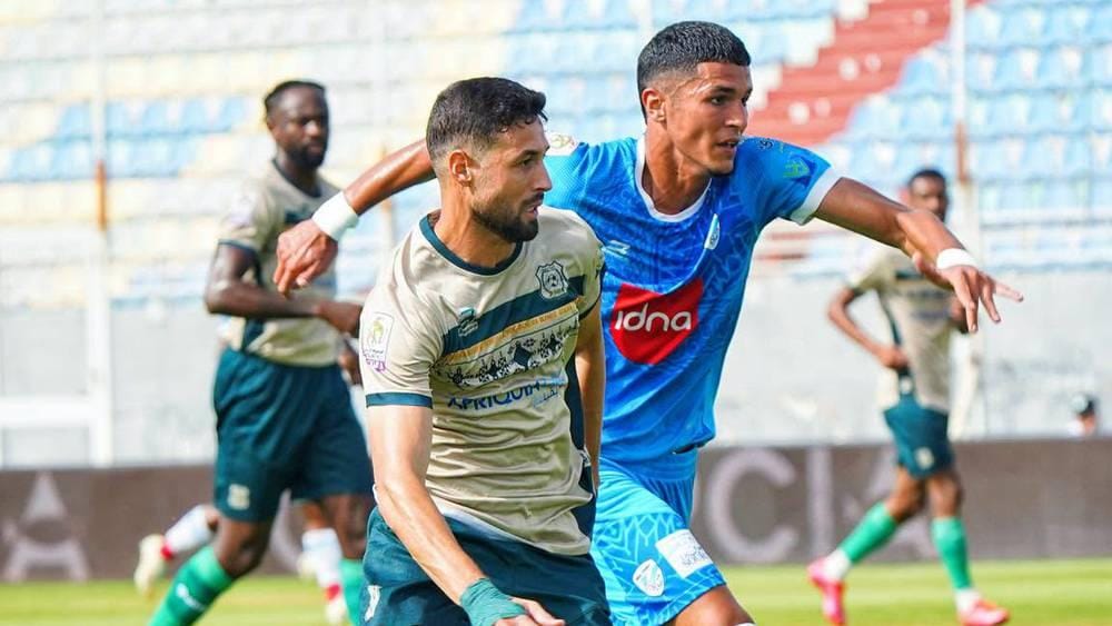 مواجهة أمل تيزنيت وأولمبيك الدشيرة تنتهي بالتعادل السلبي