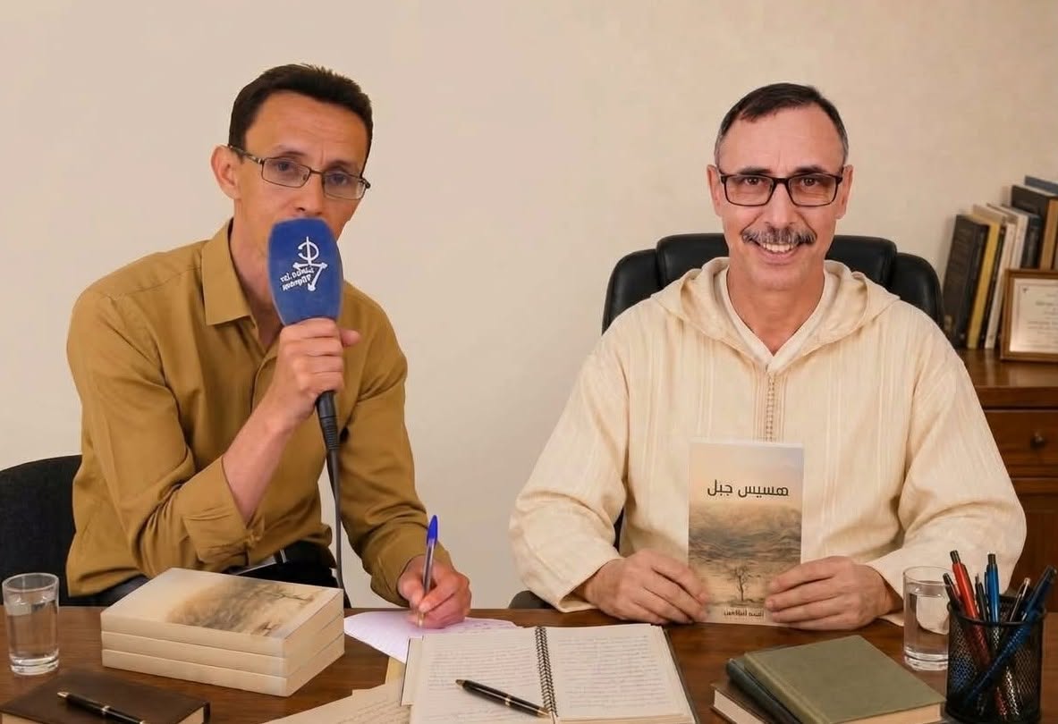 حوار صحفي مع الكاتب أحمد الطالبي حول إصداره “هسيس جبل”